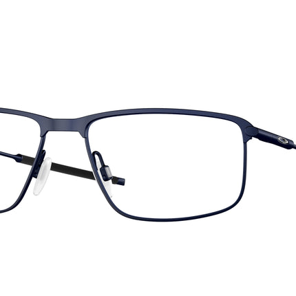 Oakley Optical SOCKET TI OX5019 Rectangle Eyeglasses  501903-Matte Midnight 56-140-17 - Color Map Blue