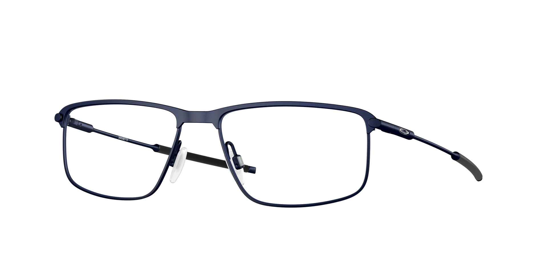 Oakley Optical SOCKET TI OX5019 Rectangle Eyeglasses  501903-Matte Midnight 56-140-17 - Color Map Blue