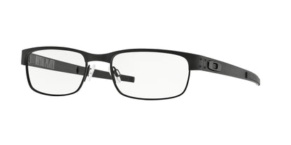 Oakley Optical METAL PLATE OX5038 Rectangle Eyeglasses  22-198-Matte Black 53-140-18 - Color Map Black