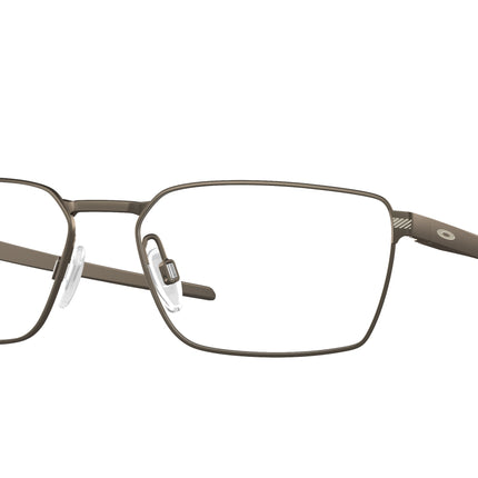 Oakley Optical SWAY BAR OX5078 Rectangle Eyeglasses  507802-Pewter 55-136-16 - Color Map Grey