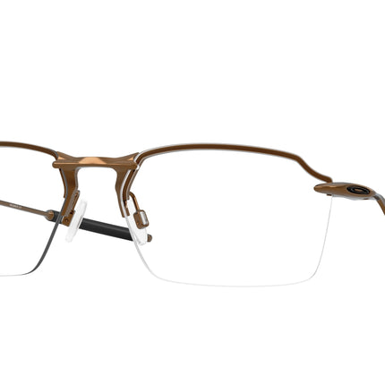 Oakley Optical TAILBACK 2.0 OX5090 Rectangle Eyeglasses  509002-Satin Toast 57-121-16 - Color Map Brown