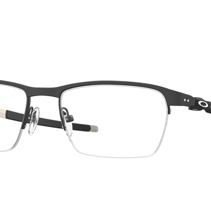 Oakley Optical TINCUP 0.5 TI OX5099 Square Eyeglasses  509901-Powder Coal 53-135-18 - Color Map Black