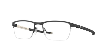 Oakley Optical TINCUP 0.5 TI OX5099 Square Eyeglasses  509901-Powder Coal 53-135-18 - Color Map Black