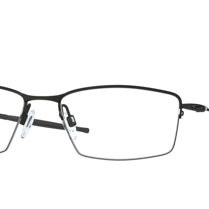 Oakley Optical LIZARD OX5113 Rectangle Eyeglasses  511301-Satin Black 56-135-18 - Color Map Black
