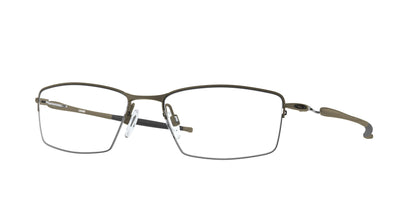 Oakley Optical LIZARD OX5113 Rectangle Eyeglasses  511302-Pewter 56-135-18 - Color Map Grey
