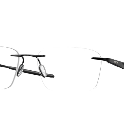 Oakley Optical WINGFOLD EVS OX5115 Square Eyeglasses  511502-Satin Black 53-139-18 - Color Map Black