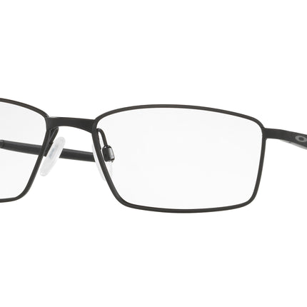 Oakley Optical LIMIT SWITCH OX5121 Rectangle Eyeglasses  512101-Satin Black 55-139-16 - Color Map Black