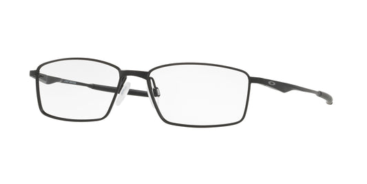 Oakley Optical LIMIT SWITCH OX5121 Rectangle Eyeglasses  512101-Satin Black 55-139-16 - Color Map Black