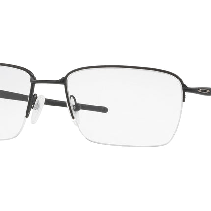 Oakley Optical GAUGE 3.2 BLADE OX5128 Square Eyeglasses  512801-Matte Black 54-137-18 - Color Map Black