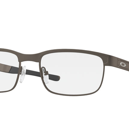 Oakley Optical SURFACE PLATE OX5132 Square Eyeglasses  513202-Pewter 54-138-18 - Color Map Grey