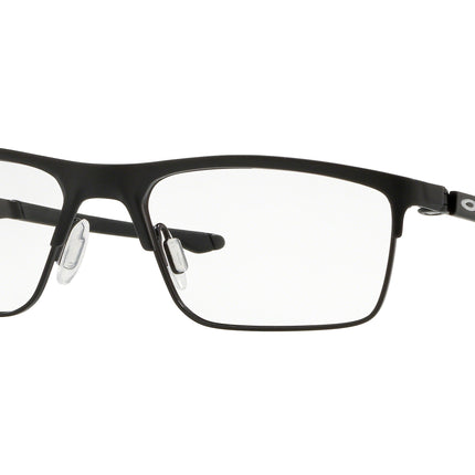 Oakley Optical CARTRIDGE OX5137 Rectangle Eyeglasses  513701-Satin Black 54-137-17 - Color Map Black