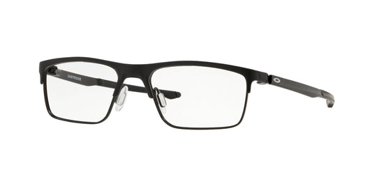 Oakley Optical CARTRIDGE OX5137 Rectangle Eyeglasses  513701-Satin Black 54-137-17 - Color Map Black