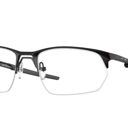 Oakley Optical WIRE TAP 2.0 RX OX5152 Rectangle Eyeglasses  515201-Satin Black 56-140-19 - Color Map Black