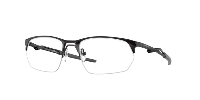 Oakley Optical WIRE TAP 2.0 RX OX5152 Rectangle Eyeglasses  515201-Satin Black 56-140-19 - Color Map Black