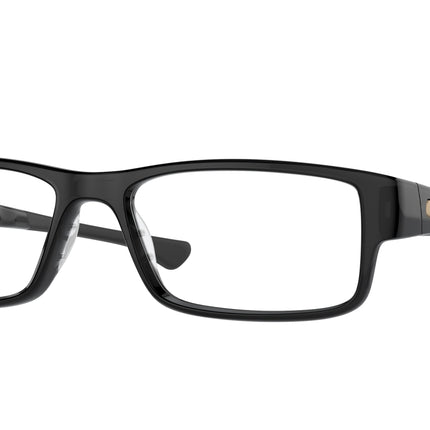 Oakley Optical AIRDROP OX8046 Rectangle Eyeglasses  804602-Black Ink 59-148-18 - Color Map Black