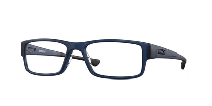 Oakley Optical AIRDROP OX8046 Rectangle Eyeglasses  804618-Matte Translucent Blue 59-148-18 - Color Map Blue
