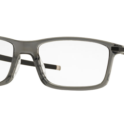 Oakley Optical PITCHMAN OX8050 Rectangle Eyeglasses  805006-Grey Smoke 55-140-18 - Color Map Grey