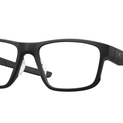 Oakley Optical HYPERLINK (A) OX8051 Square Eyeglasses  805101-Satin Black 54-140-18 - Color Map Black