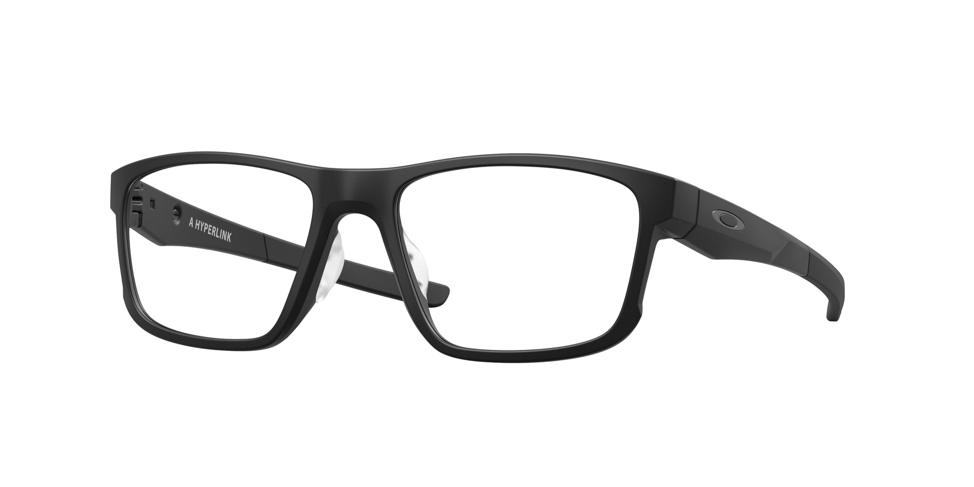 Oakley Optical HYPERLINK (A) OX8051 Square Eyeglasses  805101-Satin Black 54-140-18 - Color Map Black