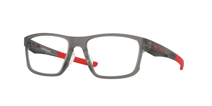 Oakley Optical HYPERLINK (A) OX8051 Square Eyeglasses  805103-Satin Grey Smoke 54-140-18 - Color Map Grey