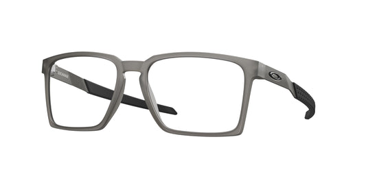 Oakley Optical EXCHANGE OX8055 Rectangle Eyeglasses  805502-Satin Grey Smoke 56-136-17 - Color Map Grey