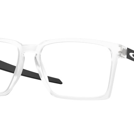 Oakley Optical EXCHANGE OX8055 Rectangle Eyeglasses  805506-Matte Clear 56-136-17 - Color Map Transparent