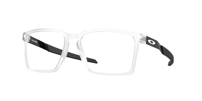 Oakley Optical EXCHANGE OX8055 Rectangle Eyeglasses  805506-Matte Clear 56-136-17 - Color Map Transparent