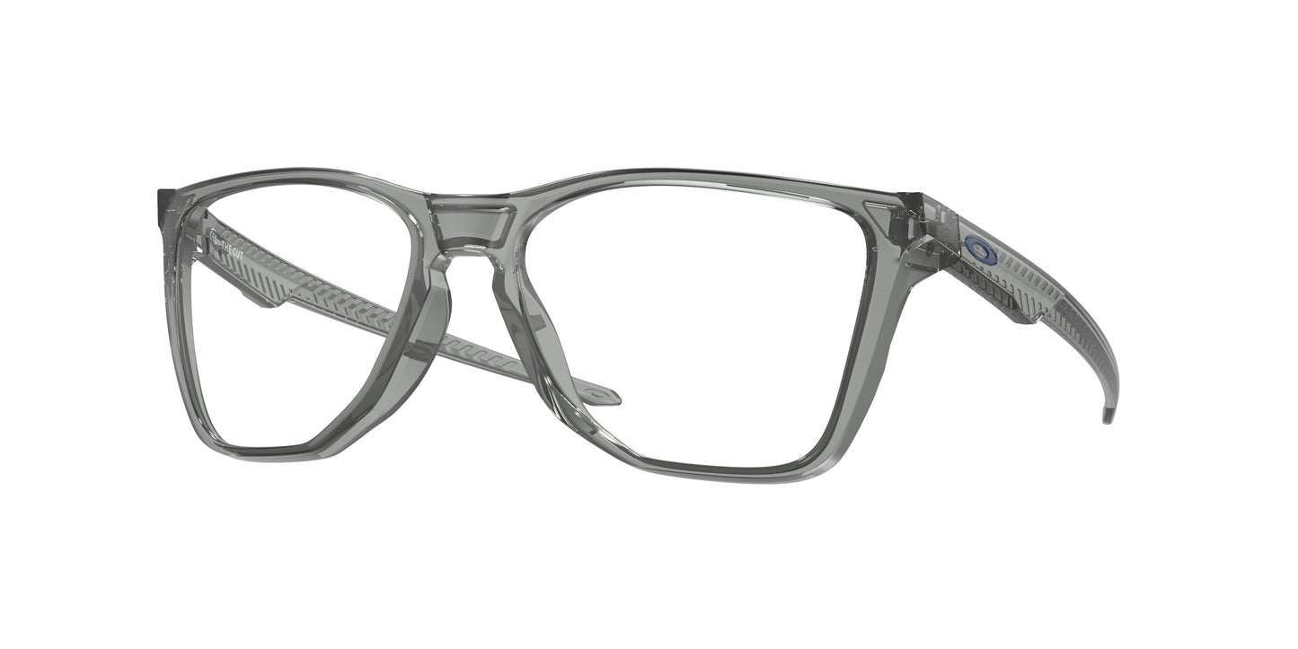 Oakley Optical THE CUT OX8058 Square Eyeglasses  805804-Grey Shadow 56-140-17 - Color Map Grey