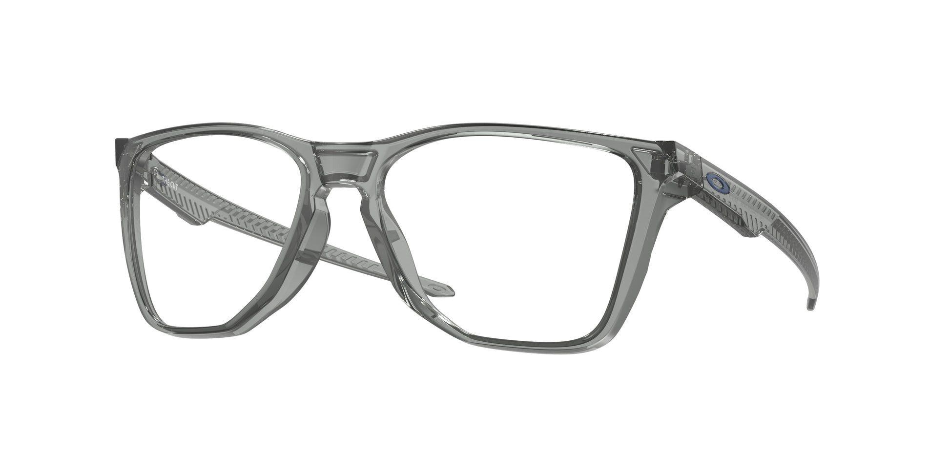 Oakley Optical THE CUT OX8058 Square Eyeglasses  805804-Grey Shadow 56-140-17 - Color Map Grey