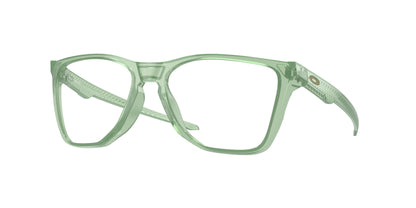 Oakley Optical THE CUT OX8058 Square Eyeglasses  805805-Polished Trans Jade 56-140-17 - Color Map Green