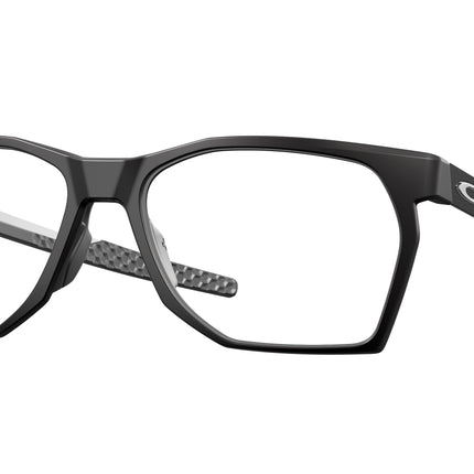 Oakley Optical CTRLNK OX8059 Rectangle Eyeglasses  805901-Satin Black 57-136-17 - Color Map Black