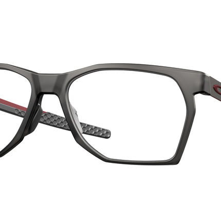Oakley Optical CTRLNK OX8059 Rectangle Eyeglasses  805902-Satin Grey Smoke 57-136-17 - Color Map Grey