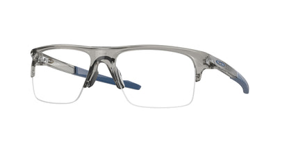 Oakley Optical PLAZLINK OX8061 Rectangle Eyeglasses  806103-Grey Shadow 58-140-19 - Color Map Grey