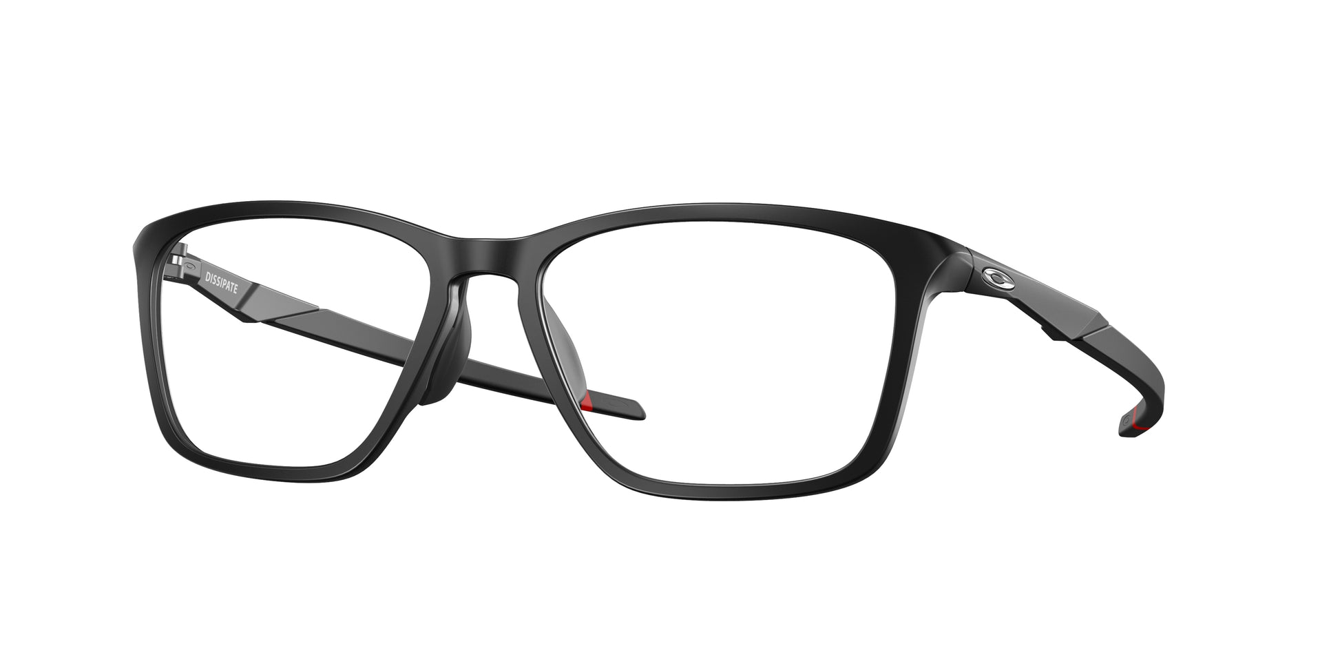 Oakley Optical DISSIPATE OX8062D Rectangle Eyeglasses  806201-Satin Black 57-143-17 - Color Map Black