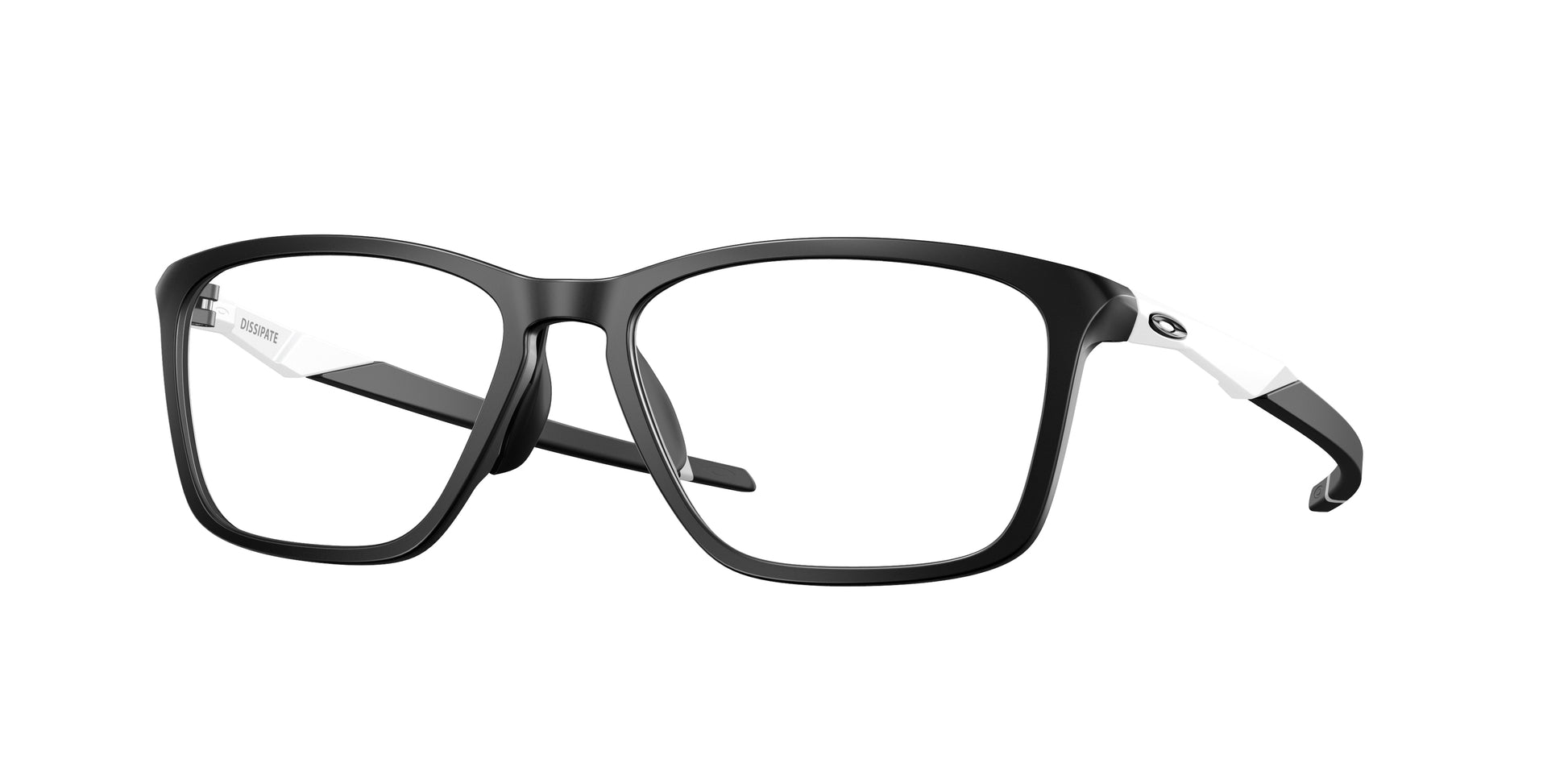 Oakley Optical DISSIPATE OX8062D Rectangle Eyeglasses  806203-Satin Black 57-143-17 - Color Map Black