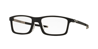 Oakley Optical PITCHMAN (A) OX8096 Rectangle Eyeglasses  809601-Satin Black 55-140-18 - Color Map Black