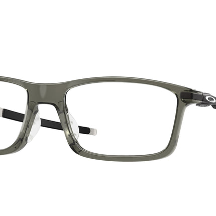 Oakley Optical PITCHMAN (A) OX8096 Rectangle Eyeglasses  809606-Grey Smoke 55-140-18 - Color Map Grey