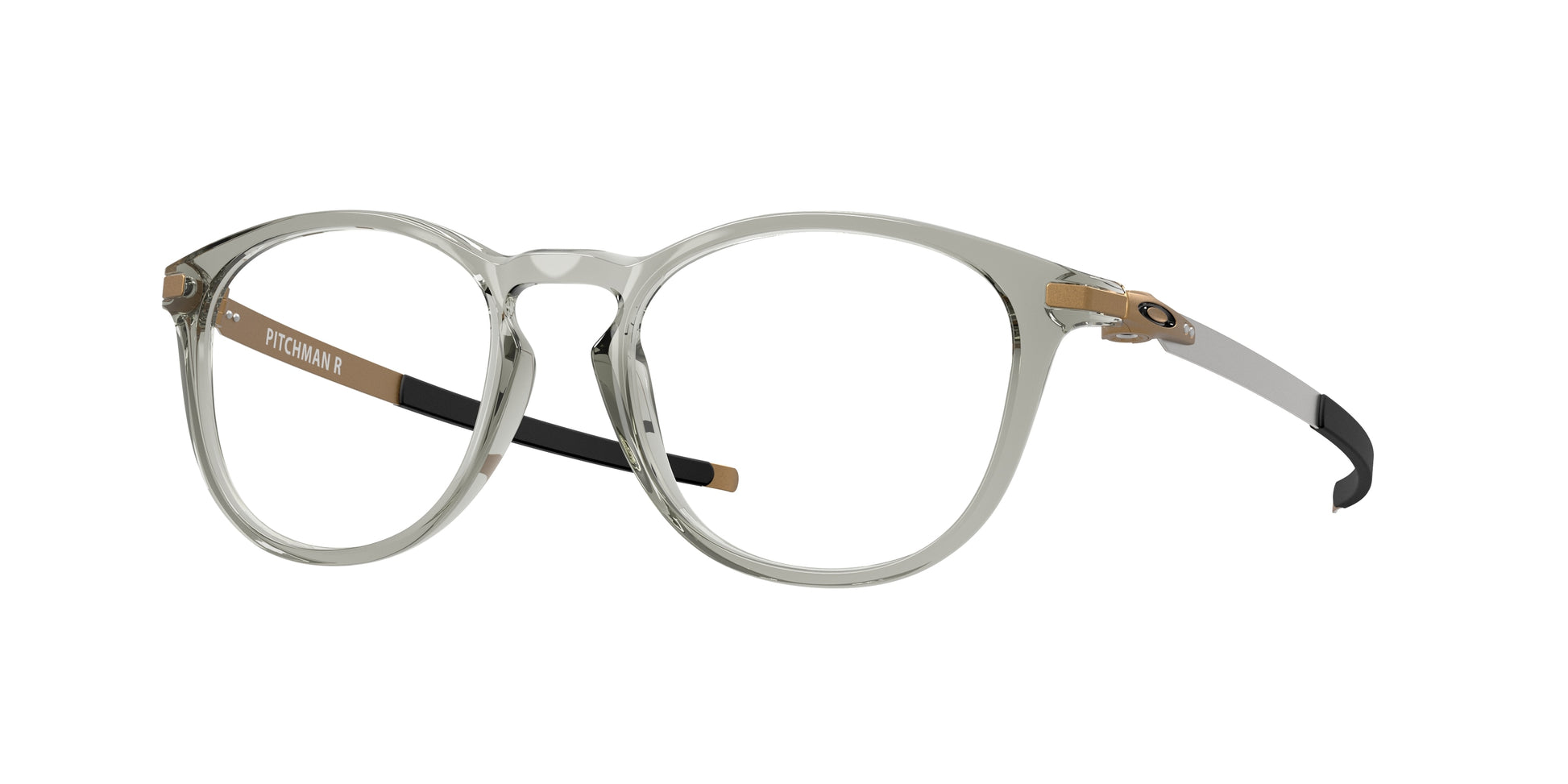 Oakley Optical PITCHMAN R OX8105 Round Eyeglasses  810526-Grey Ink 52-140-19 - Color Map Grey