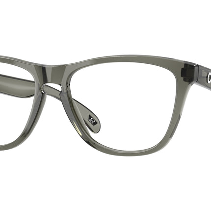 Oakley Optical FROGSKINS RX A OX8137A Square Eyeglasses  813705-Grey Smoke 55-138-17 - Color Map Grey