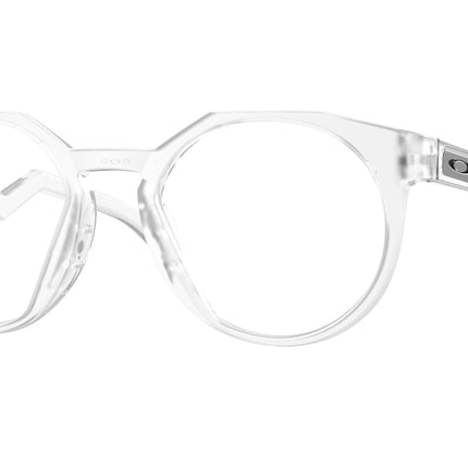 Oakley Optical HSTN RX A OX8139A Rectangle Eyeglasses  813902-Matte Clear 52-140-21 - Color Map Transparent