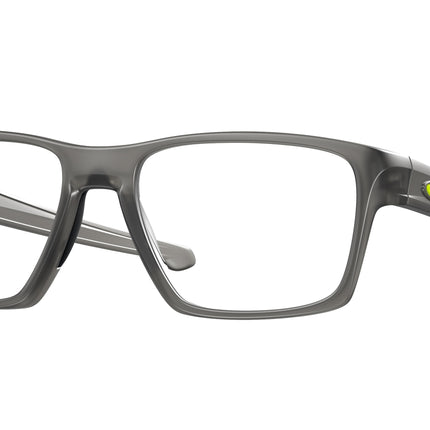 Oakley Optical LITEBEAM OX8140 Square Eyeglasses  814002-Satin Grey Smoke 55-140-18 - Color Map Grey