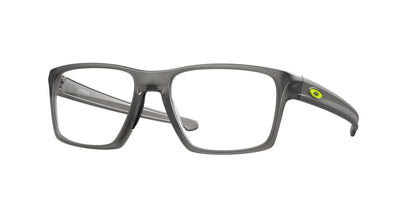 Oakley Optical LITEBEAM OX8140 Square Eyeglasses  814002-Satin Grey Smoke 55-140-18 - Color Map Grey