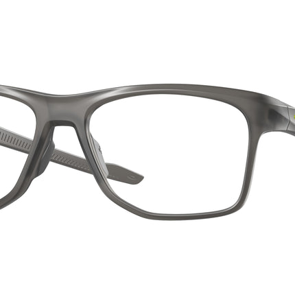 Oakley Optical KNOLLS OX8144 Rectangle Eyeglasses  814402-Satin Grey Smoke 57-143-18 - Color Map Grey