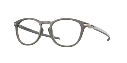 Oakley Optical PITCHMAN R CARBON A OX8149F Round Eyeglasses  814902-Satin Grey Smoke 52-140-19 - Color Map Grey