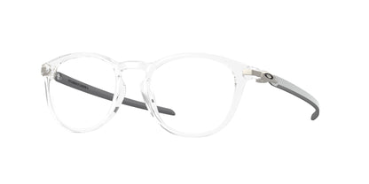 Oakley Optical PITCHMAN R CARBON A OX8149F Round Eyeglasses  814903-Polished Clear 52-140-19 - Color Map Transparent