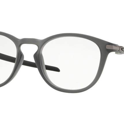 Oakley Optical PITCHMAN R CARBON OX8149 Round Eyeglasses  814902-Satin Grey Smoke 50-138-19 - Color Map Grey