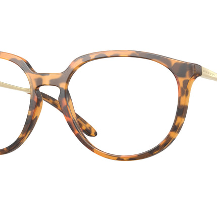 Oakley Optical BMNG OX8150 Round Eyeglasses  815007-Matte Ginger Tortoise 55-141-17 - Color Map Orange