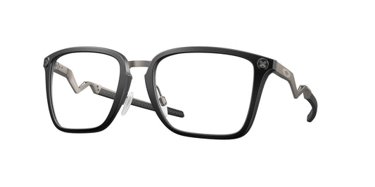 Oakley Optical COGNITIVE OX8162 Rectangle Eyeglasses  816201-Satin Black 56-132-19 - Color Map Black
