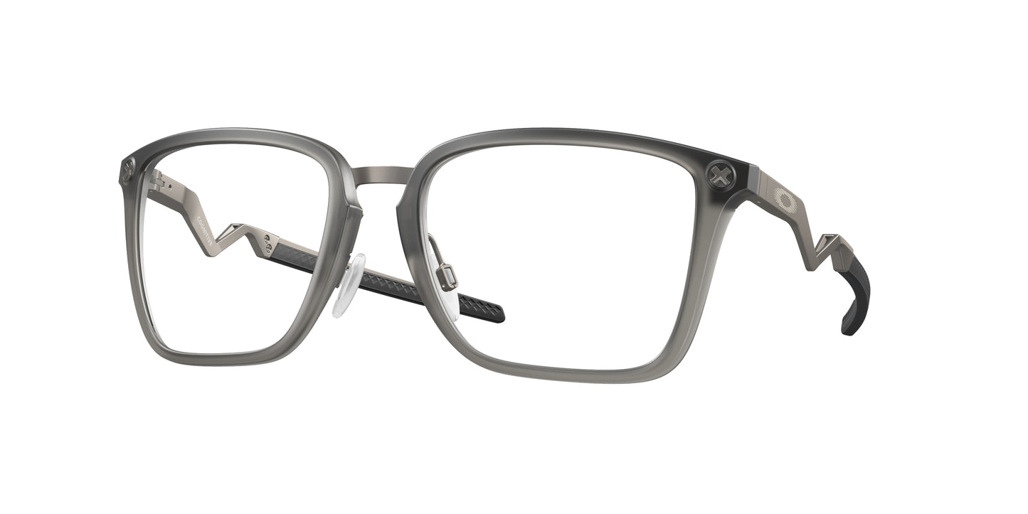 Oakley Optical COGNITIVE OX8162 Rectangle Eyeglasses  816202-Satin Grey Smoke 56-132-19 - Color Map Grey