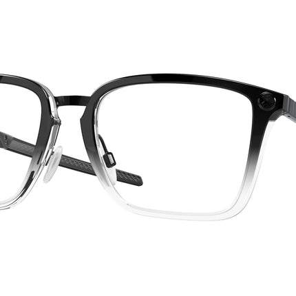 Oakley Optical COGNITIVE OX8162 Rectangle Eyeglasses  816204-Polished Black Fade 56-132-19 - Color Map Black